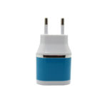 OEM USB Wall Adapter x2 Λευκός–Μπλε
