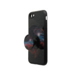 Θήκη Σιλικόνης με σχέδιο Νεφέλωμα και Pop Socket για iPhone 7/8