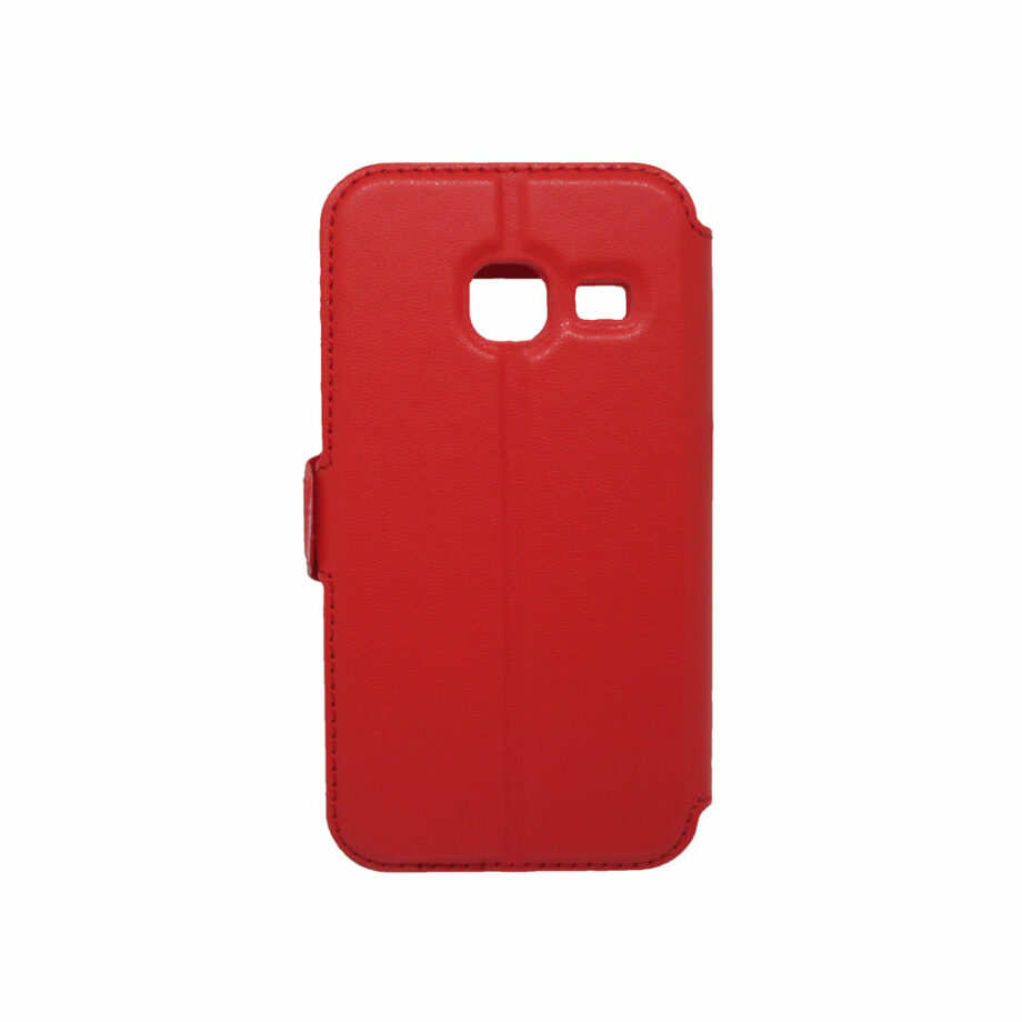 Θήκη Smart View για Samsung Galaxy J1 Mini Κόκκινο