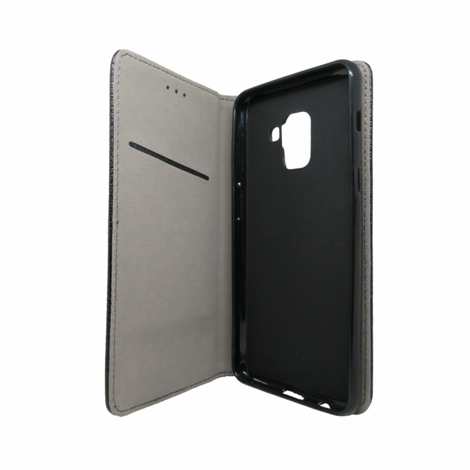 Θήκη Smart Magnet για Samsung Galaxy A8 (2018) Μαύρο
