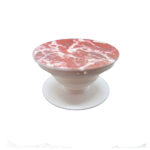 Θήκη Marble Effect με Pop Socket Stand για Huawei P smart Καφέ