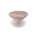 Θήκη Marble Effect με Pop Socket Stand για Samsung Galaxy S9 Plus Καφέ
