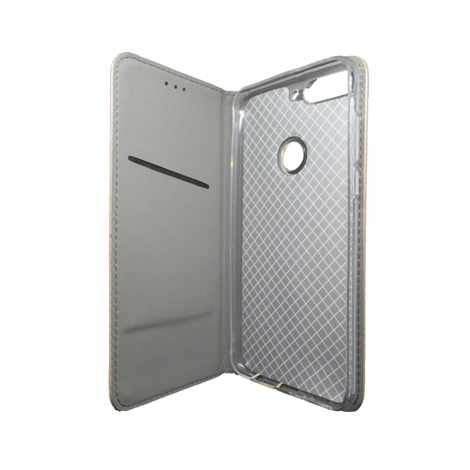 Θήκη Smart Magnet για Huawei Y7/ Y7 Prime (2018) Χρυσό