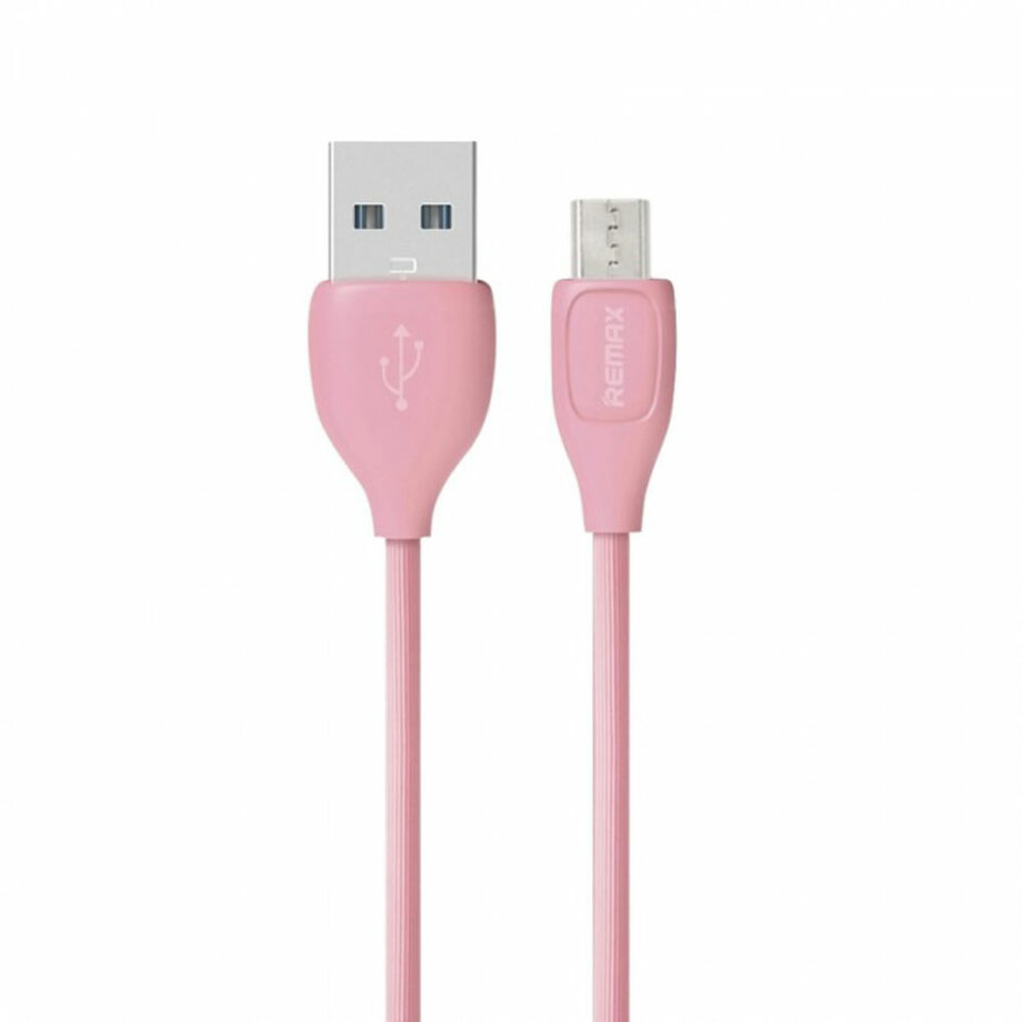 remax-regular-usb-2-0-to-micro-usb-cable-ροζ-1m-lesu