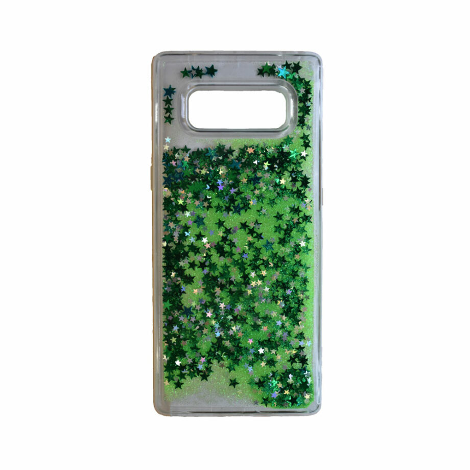 Θήκη Υγρή Χρυσόσκονη Samsung Note8 Πράσινο