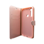 Θήκη Πορτοφόλι για Xiaomi Redmi Note 8 Ροζ-Χρυσό
