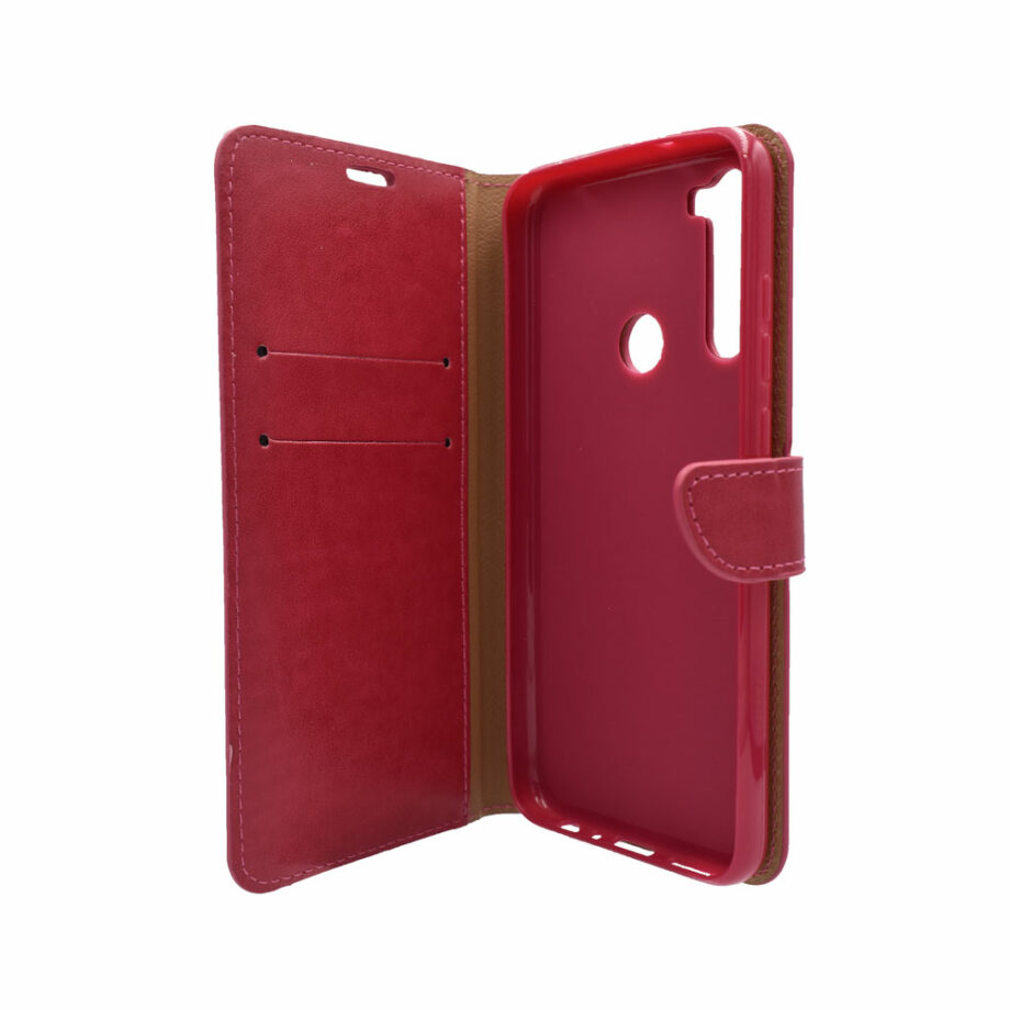 Θήκη Πορτοφόλι για Xiaomi Redmi Note 8T Φούξια