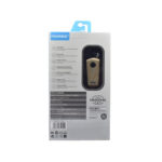 Fineblue F-930 Ακουστικό Headset Bluetooth με Δόνηση & Επεκτεινόμενο Καλώδιο Χρυσό