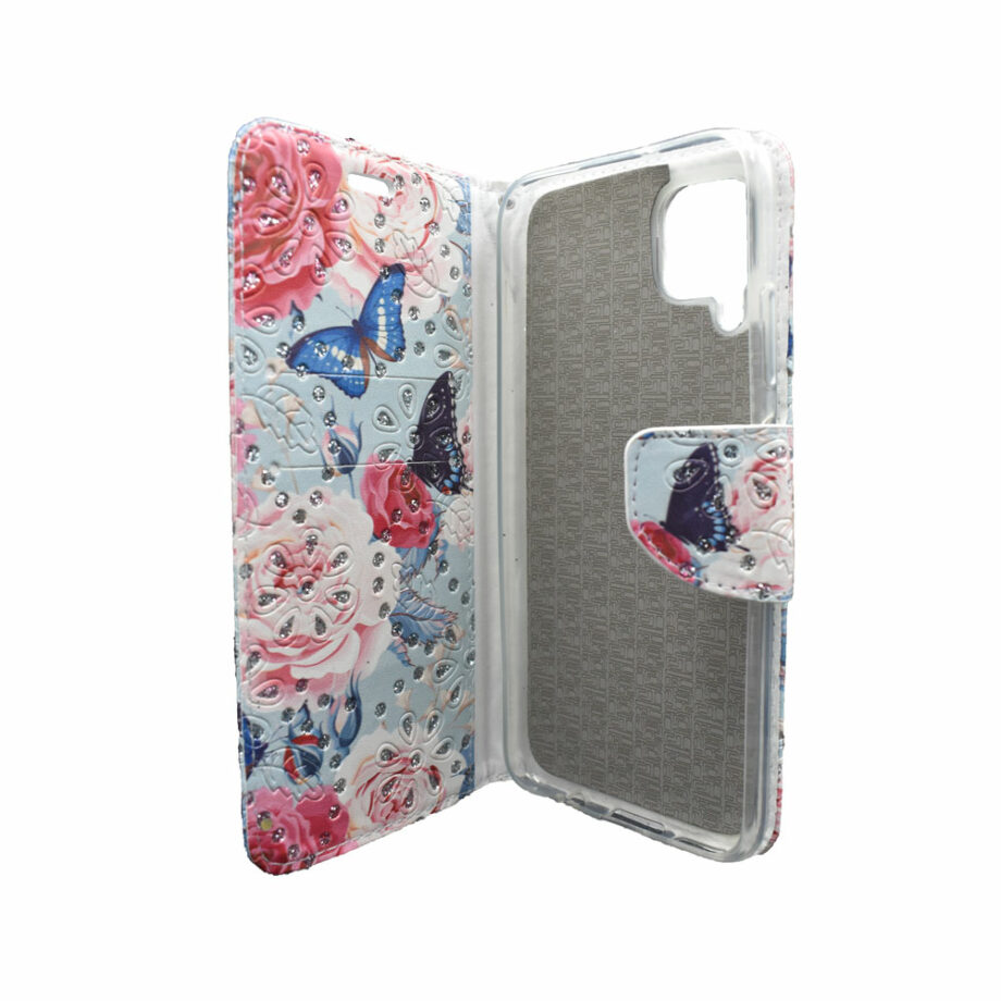 Θήκη Με Σχέδιο και Στρας για Huawei P40 lite Τριαντάφυλλα