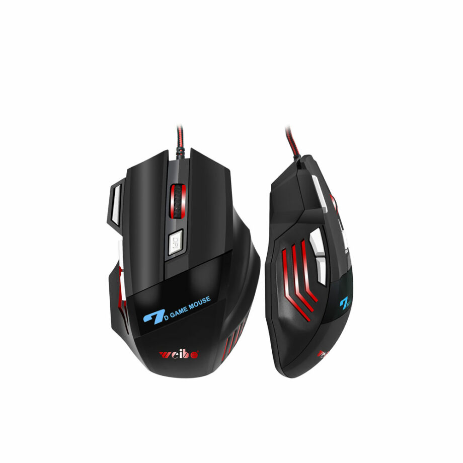 Pontiki Weibo X7 Gaming Mouse Mavro