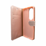 Thiki Portofoli gia Huawei P50 Pro Roz-chryso