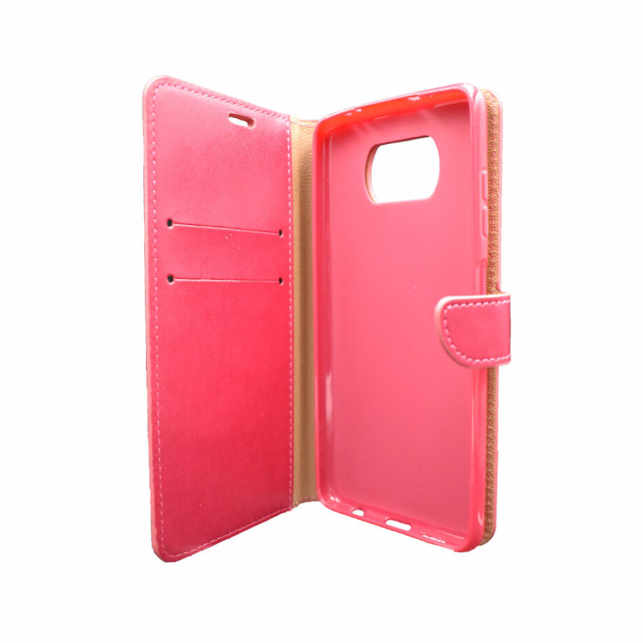 Θήκη Πορτοφόλι για Xiaomi Poco X3/X3 Pro Φούξια