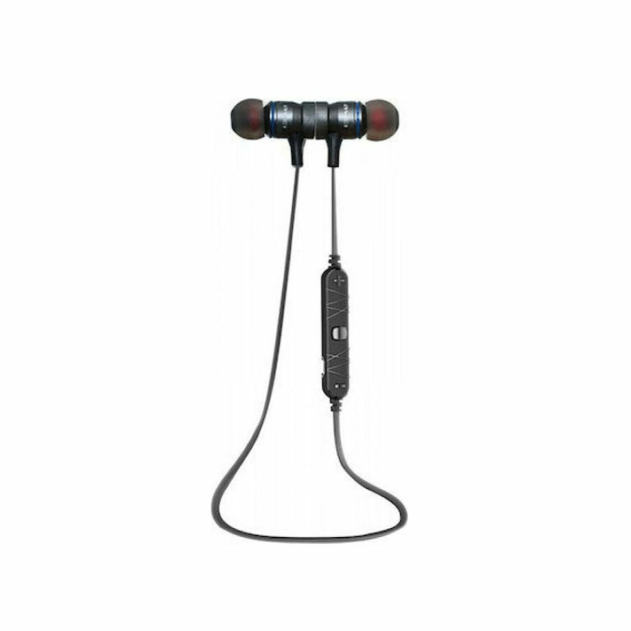 Awei A920 BL In-ear Asyrmata Magnitika Akoystika Bluetooth Wireless Mayro