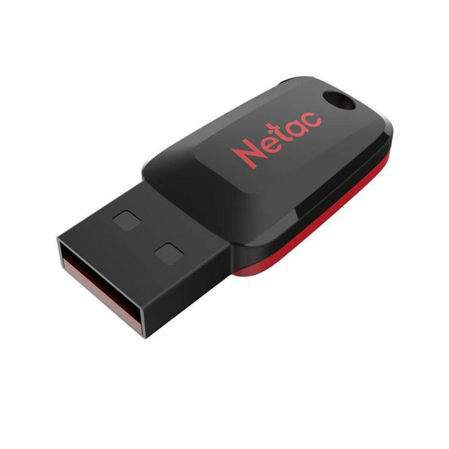 NETAC USB Flash Drive U197, 64GB, USB 2.0, mavro