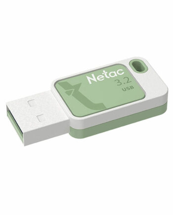 NETAC USB Flash Drive UA31, 128GB, USB 3.2, prasino