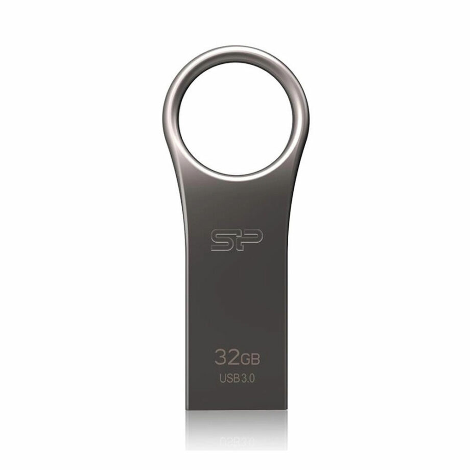SILICON POWER USB Flash Drive Jewel 80, 32GB, USB 3.1, Titanium