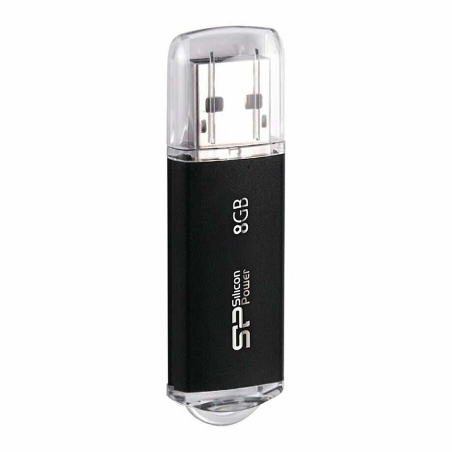 SILICON POWER USB Flash Drive Ultima II-I, 8GB, USB 2.0, mavro