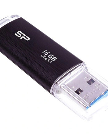 SILICON POWER USB Flash Drive Blaze B02, 16GB, USB 3.2 Gen 1, Black