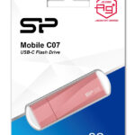 SILICON POWER USB-C Flash Drive Mobile C07, 32GB, USB 3.2, ροζ