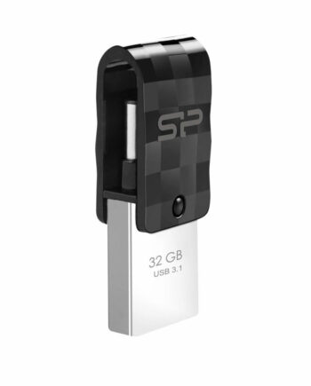 SILICON POWER Dual USB Flash Drive C31, USB 3.1 & Type-c, 32GB, mavro