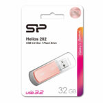 SILICON POWER USB Flash Drive Helios 202, 32GB, USB 3.2, ροζ χρυσό
