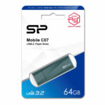 SILICON POWER USB-C Flash Drive Mobile C07, 64GB, USB 3.2, μπλε