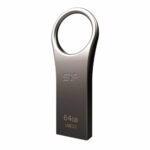 SILICON POWER USB Flash Drive Jewel 80, 64GB, USB 3.1, Titanium