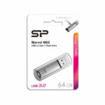 SILICON POWER USB Flash Drive Marvel M02, 64GB, USB 3.2, γκρι