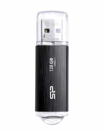 SILICON POWER USB Flash B02, 128GB, USB 3.1 Gen1, mavro