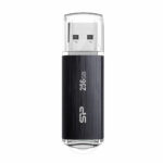 SILICON POWER USB Flash Drive Blaze B02, 256GB, USB 3.2, mavro
