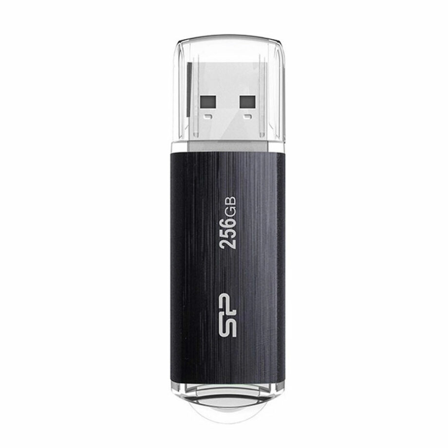 SILICON POWER USB Flash Drive Blaze B02, 256GB, USB 3.2, mavro