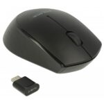 DELOCK ασύρματο ποντίκι 12526, Οπτικό, USB-C receiver, 3-button, μαύρο