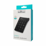 POWERTECH asyrmato arithmitiko pliktrologio PT-939,2. 4ghz, mavro