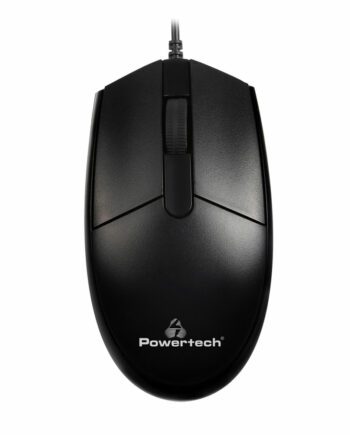 POWERTECH ensyrmato pontiki PT-964, optiko, 1000DPI, mavro