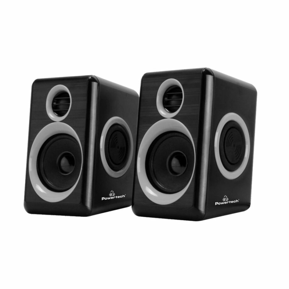 POWERTECH icheia Premium sound PT-972, 2x 3W RMS,3. 5mm, mavra