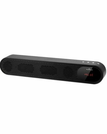 POWERTECH soundbar PT-986, 10W RMS, TWS, FM, 1200mah, mavro