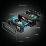TRONSMART φορητό ηχείο Element Force+ 40W, Bluetooth/NFC, 6600mAh, μαύρο
