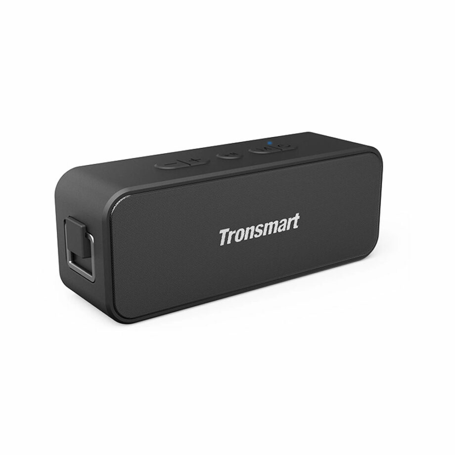TRONSMART forito icheio Element T2 Plus, 20W, Bluetooth, 3600mah, mavro