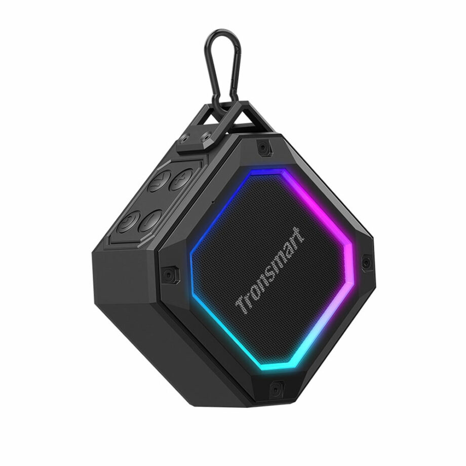 TRONSMART forito icheio Groove 2, 10W, Bluetooth, 2500mah, IPX7, mavro