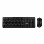 POWERTECH set pontiki & pliktrologio PT-1068, ensyrmato, 1000dpi, mavro