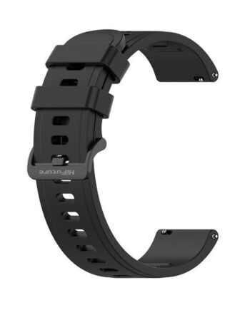 HIFUTURE louraki silikonis BAND-014, 22mm, mavro