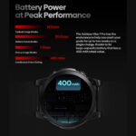 ZEBLAZE smartwatch Vibe 7 Pro, 1.43" AMOLED, ηχείο & mic, 3 ATM, μαύρο