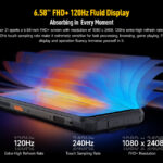 ULEFONE smartphone Armor 21, 6.58", ηχείο 3.5W, 8/256GB, 9600mAh, μαύρο