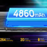 ULEFONE smartphone Armor X12 Pro, 5.45", 4GB, 64GB, 4860mAh, μαύρο