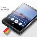 RUIZU MP3 player M6 με οθόνη αφής 2.8", 8GB, ελληνικό μενού, μαύρο