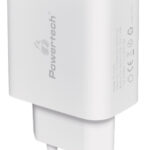 POWERTECH φορτιστής τοίχου PT-1043, USB-C, PD QC3.0, 30W, λευκός