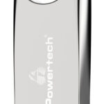 POWERTECH USB Flash Drive PT-1122, 64GB, USB 2.0, ασημί
