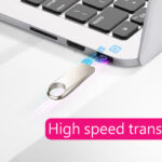 POWERTECH USB Flash Drive PT-1122, 64GB, USB 2.0, ασημί