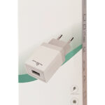 POWERTECH Φορτιστής τοίχου PT-759, 1x USB, 1A, λευκός