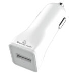 POWERTECH Φορτιστής Αυτοκινήτου PT-762, 1x USB, 1A, λευκός